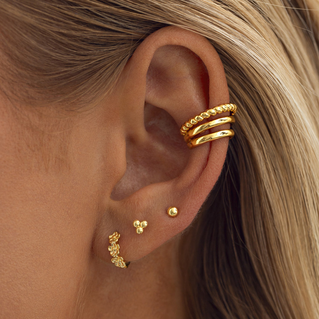 Aylani - Wide Layered Ear Cuff