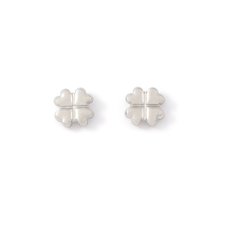 Alexa - Clover Mini Stud Earrings Stainless Steel